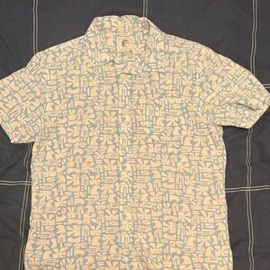 O’Neill Men's Blue Patterned Shirt